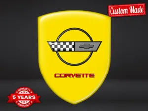 Corvette Pegatinas Negocio Personalizadas Alta Gama Derrape